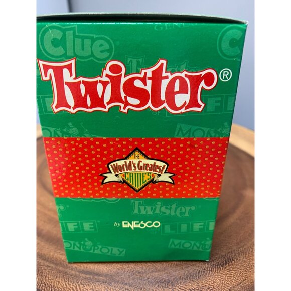 Twister Holiday Hanging Ornament Enesco Vintage 1997 Worlds Greatest Games Colle - Picture 3 of 8